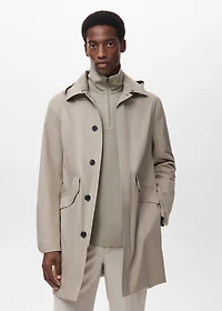Thermolite® waterproof parka with pockets
