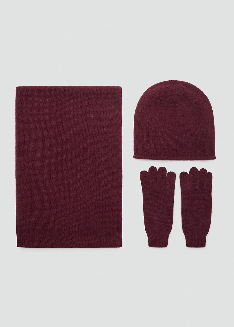 100% cashmere beanie