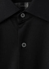 Comfort stretch non-iron shirt
