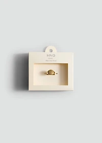 Stainless steel signet ring