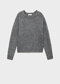 Chunky-knit sweater