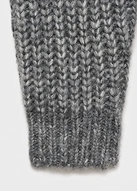 Chunky-knit sweater