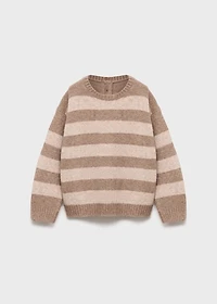 Knit striped sweater