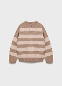 Knit striped sweater