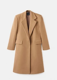 Lapels wool coat