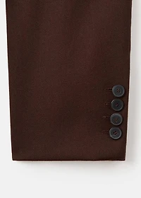 100% wool suit blazer