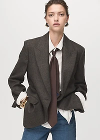Wool suit jacket