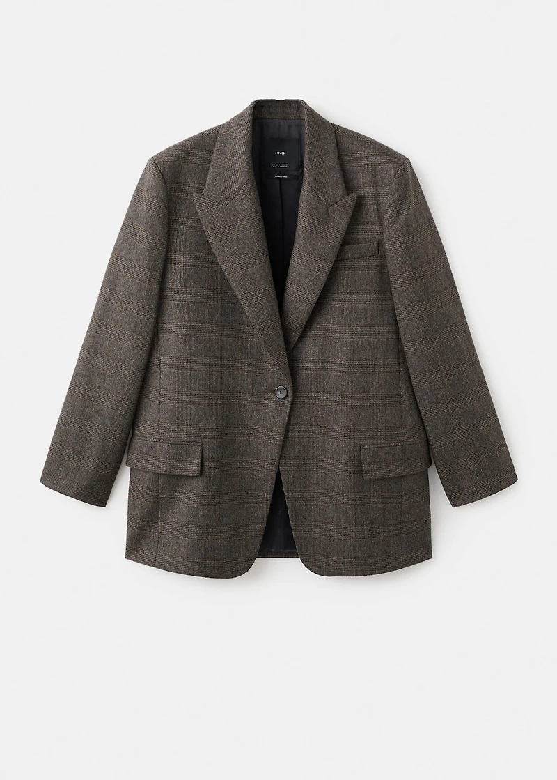 Wool suit jacket