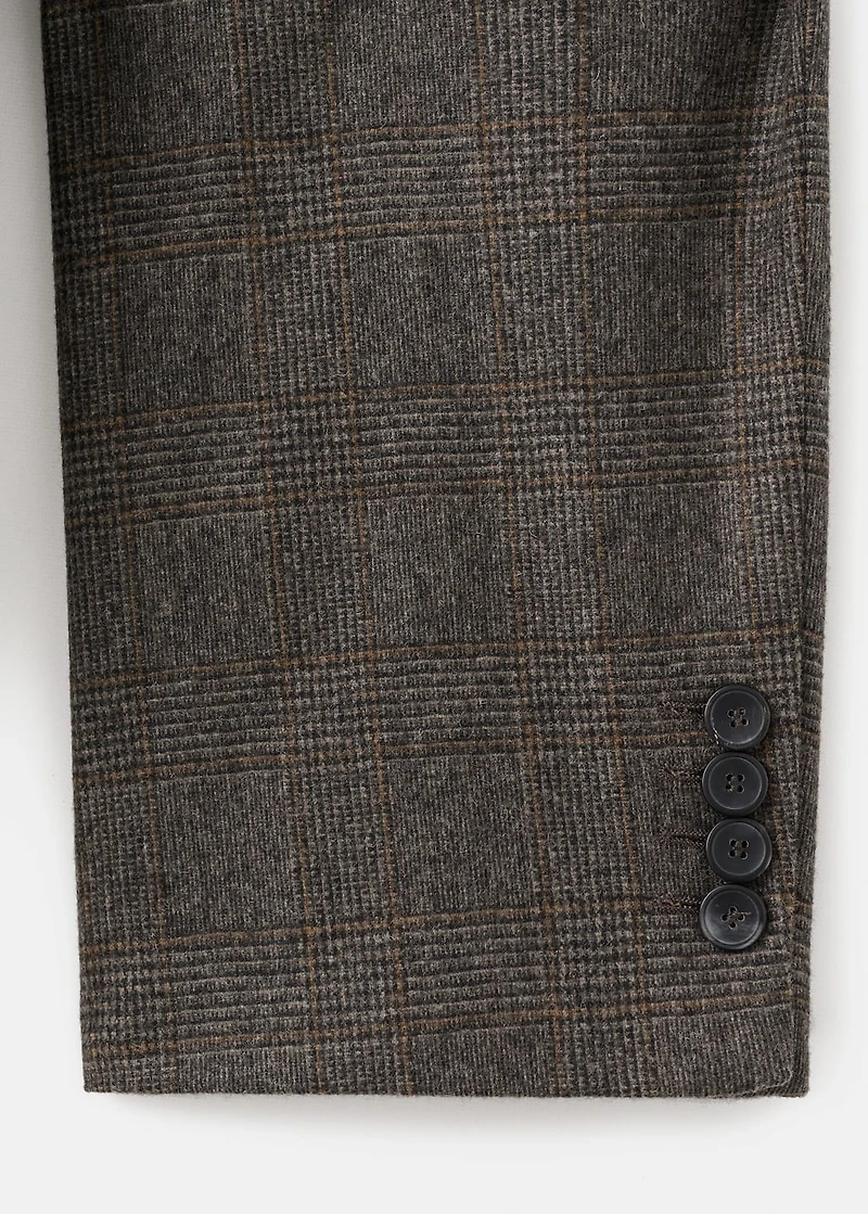 Wool suit jacket
