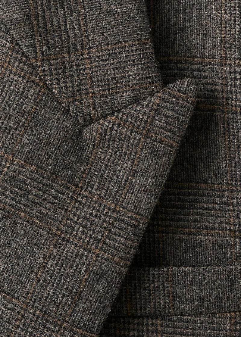 Wool suit jacket