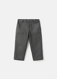 Straight cotton jeans