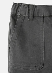 Straight cotton jeans