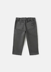 Straight cotton jeans