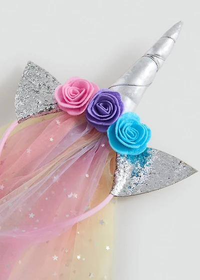 Glitter unicorn hairband