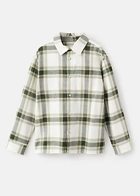 Cotton checked shirt