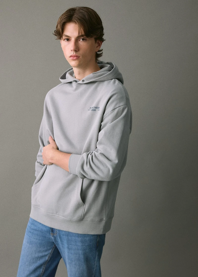 Printed hoodie