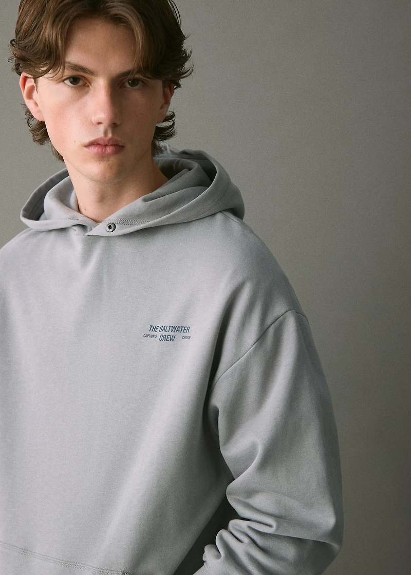 Printed hoodie