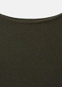 Ruched fitted dress
