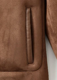 Reversible sheepskin jacket