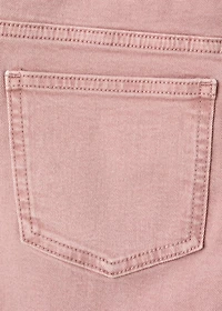 Wide-leg jeans with buttons