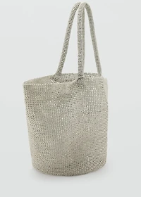 Mesh shopper bag
