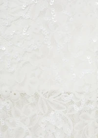 Long lace skirt