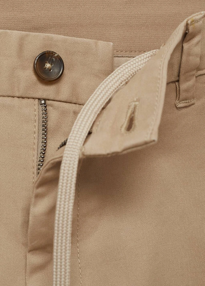 Prato cropped tapered chino pants