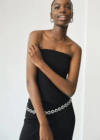 V-neck bandana top