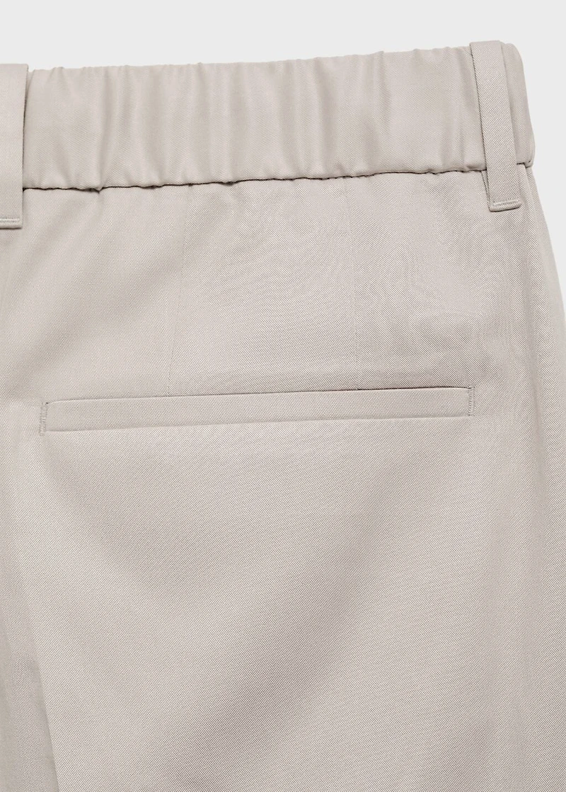 Lyocell cotton joggers