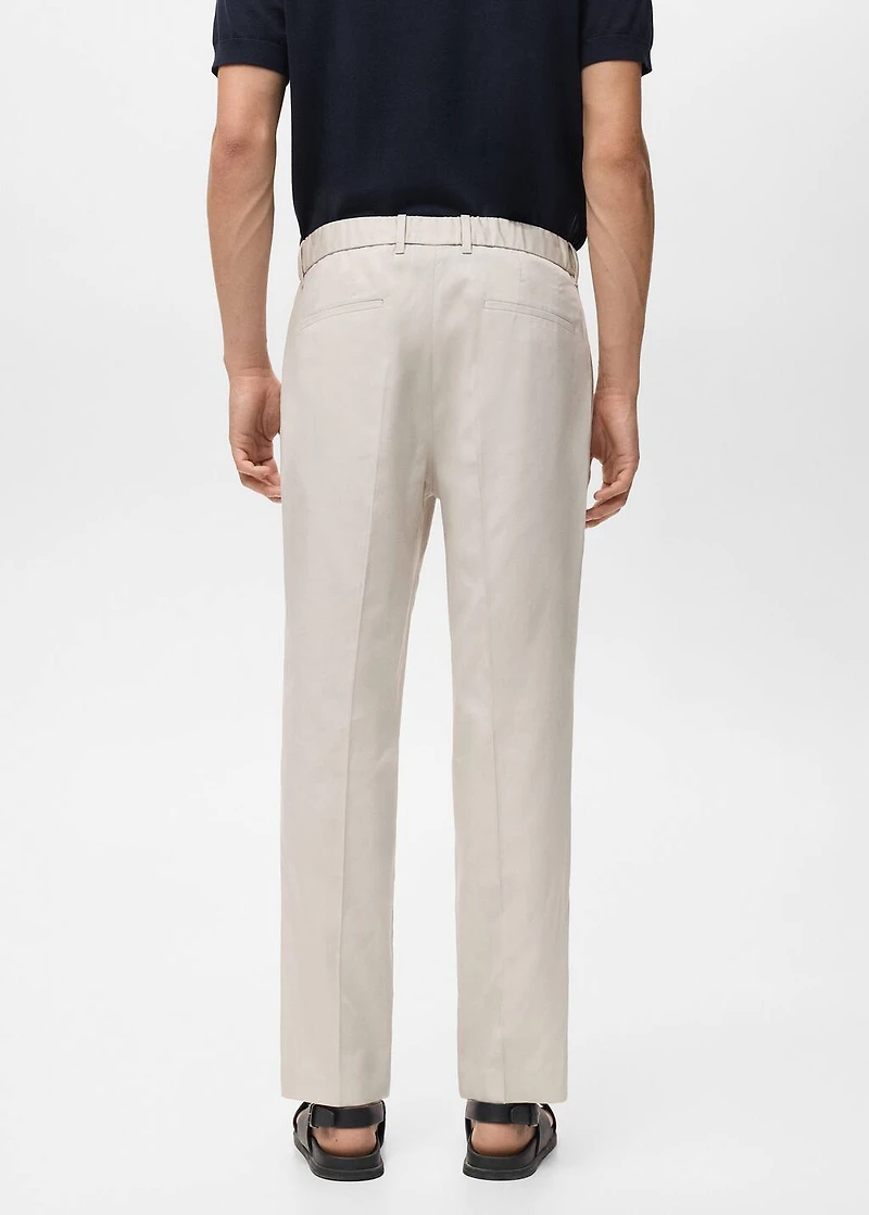 Lyocell cotton joggers