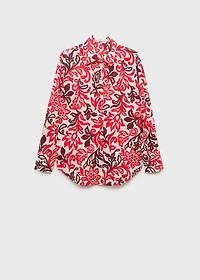 Printed cotton shirt
