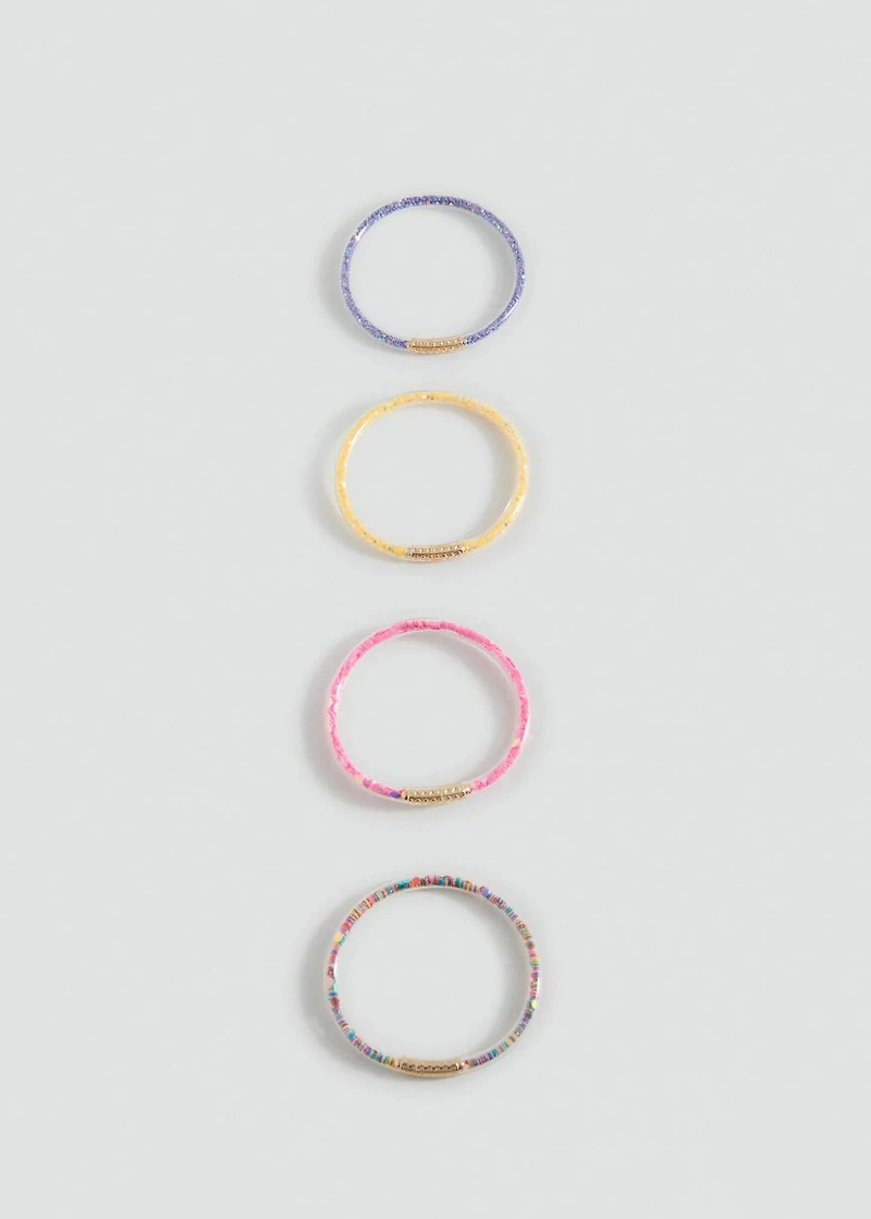 Pack of 4 bracelets