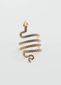 Snake-effect cuff