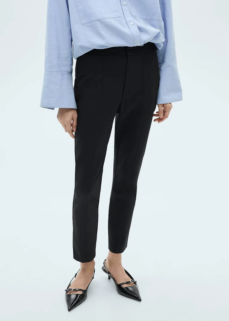 Crop skinny pants