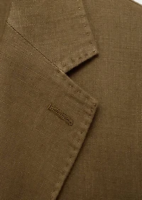 Salerno suit blazer 100% linen slim fit