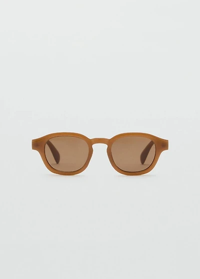 Resin frame sunglasses