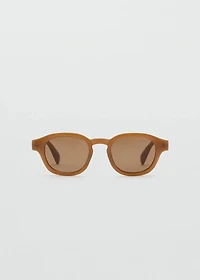 Resin frame sunglasses