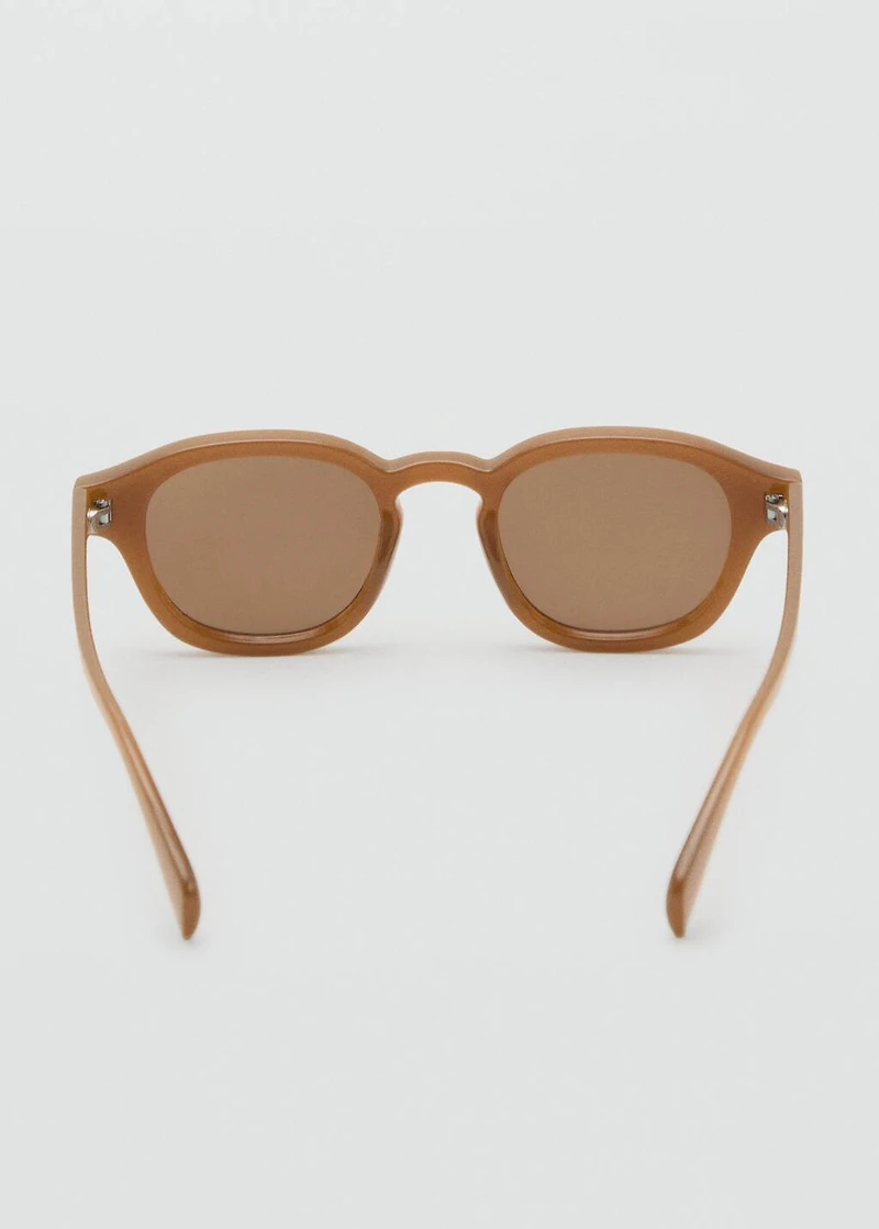 Resin frame sunglasses