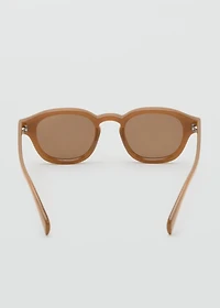 Resin frame sunglasses