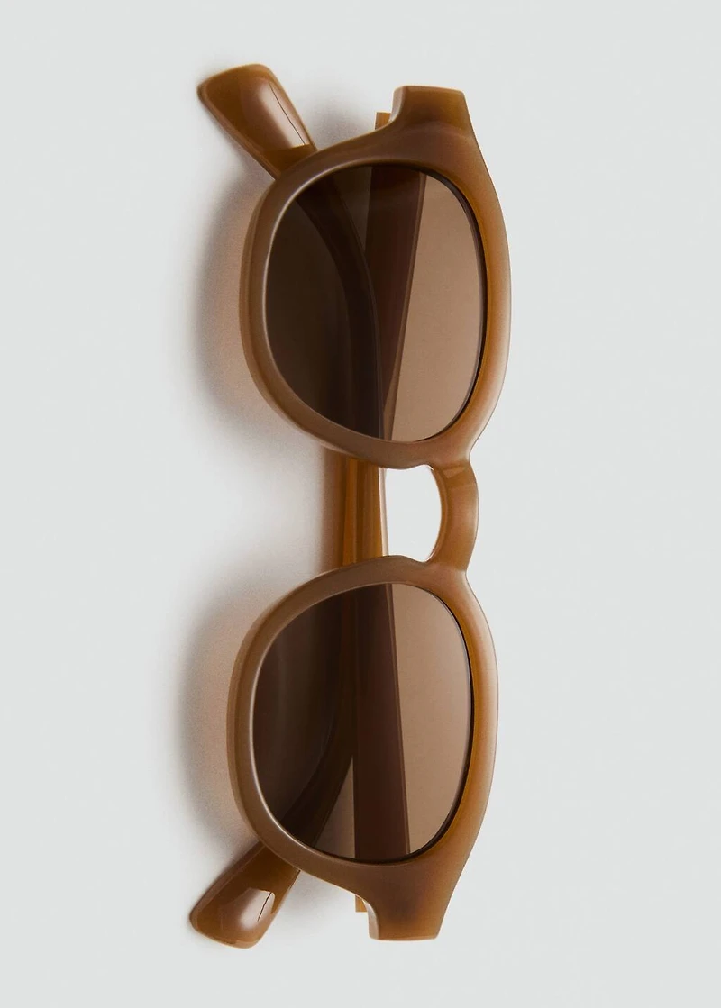 Resin frame sunglasses