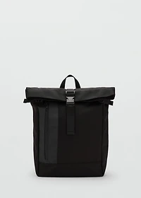 Backpack with flap pocket