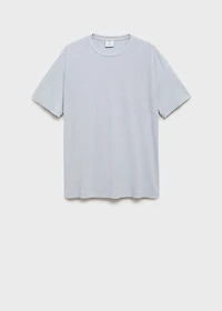 Linen slim-fit t-shirt