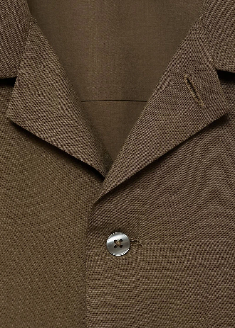 Regular-fit lyocell shirt