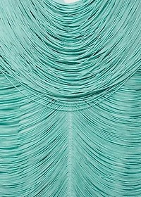 Fringed dress with low back