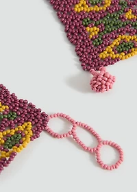 Combined crystal choker necklace