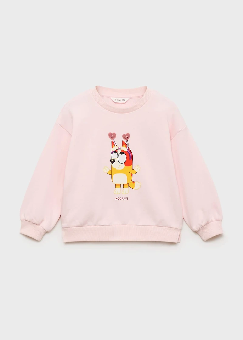 Bluey-print sweatshirt