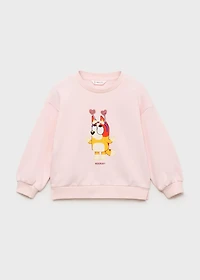 Bluey-print sweatshirt