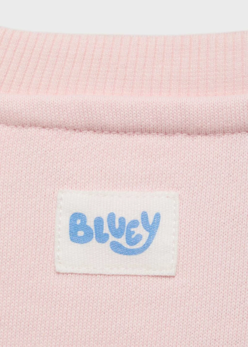 Bluey-print sweatshirt