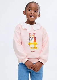 Bluey-print sweatshirt