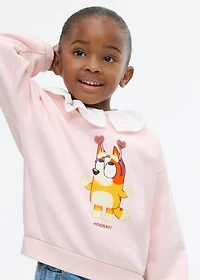 Bluey-print sweatshirt